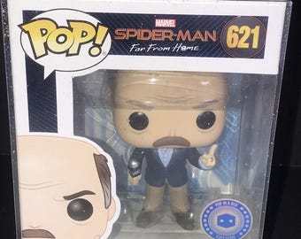 Funko Pop Heroes: Spider-Man Far From Home - Figura in vinile di J. Jonah Jameson 621