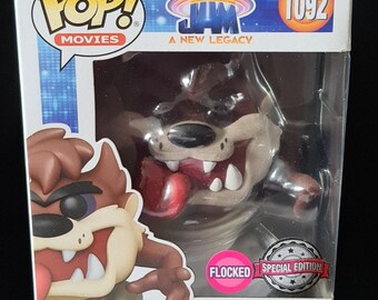 Funko POP! Movies #1092 Space Jam A New Legacy Flocked Taz Special Vinylfigur