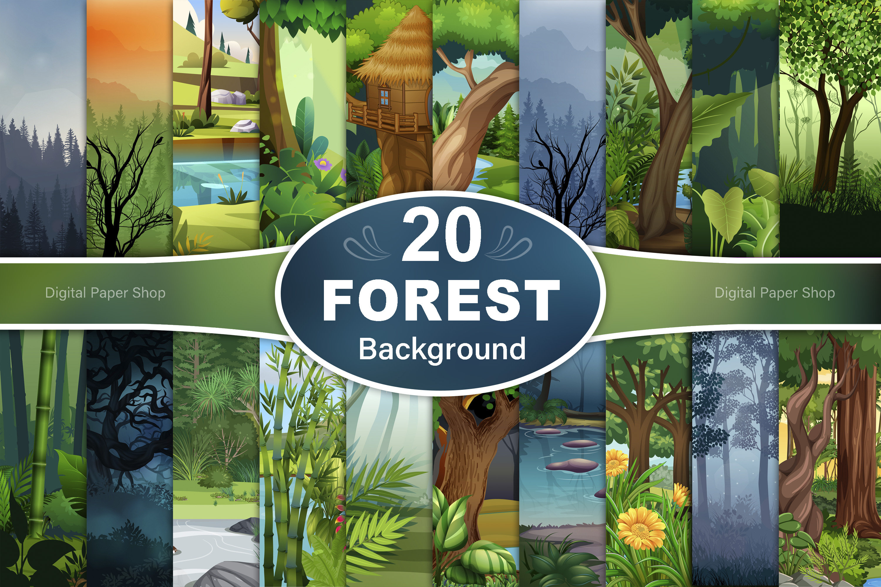 Forest Background, Forest Landscape Background, Forest Wallpaper ...