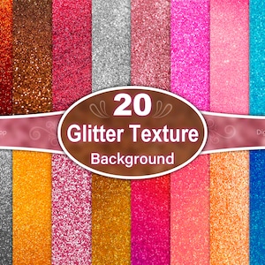 Sparkle Glitter Texture Backgrounds: Glam Digital Paper (3000x2000 JPG)