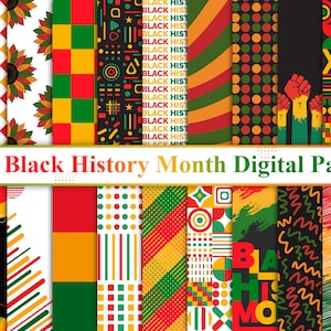 Carta digitale per il mese della storia dei neri, Carta digitale per la storia dei neri, Contesto della storia dei neri, Carta digitale africana Kwanzaa, Motivo Juneteenth