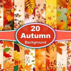 Herbst Hintergrund, Herbst Hintergrund, Herbst Digitales Papier, Herbst Tapete, Herbstlaub Bordüre Hintergrund, Herbst Blätter Digitale Papiere