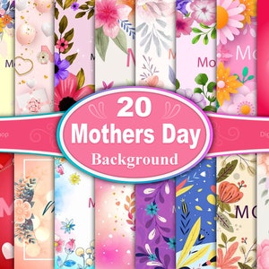 Fondo del Día de las Madres, Papel Digital del Día de las Madres, Feliz Día de las Madres, Tarjeta del Día de las Madres Feliz, Fondo de mamá, Fondo de pantalla del Día de la Madre