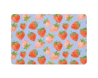 Strawberry Dog Food Mat