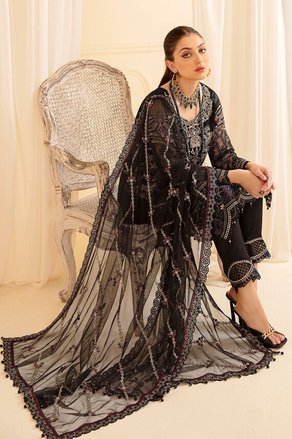 Indian on sale chiffon dresses
