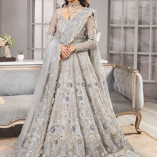 Custom Bridal Lehenga - Exquisite Indian Pakistani Wedding Dress - Handmade Women's Outfit - Personalized Bride Gift - Order Today!