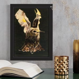 Young Starling High Quality Watercolour Digital Artwork