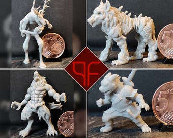 Miniatures and statuettes up to 22cm - printing service