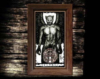 Sitri - Ars Goetia serie, downloadable and printable tarots about demons