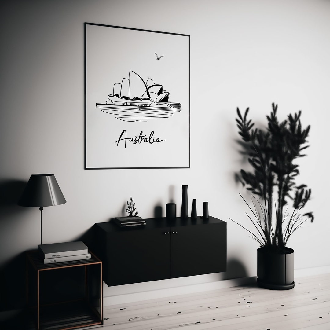 Sydney Opera House Wall Art Sydney Opera House Art Sydney Etsy
