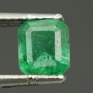Natural Zambian Emerald Faceted Cut Gemstone, Certified Loose Green Emerald Gem, Emerald Stone for Jewelry
