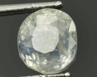 Unheated Ceylon Blue Sapphire 3.35 Carat: Natural Oval Gemstone