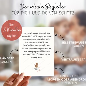 Produktbild von Affirmationskarten Kinder Ab 3 6 8 10 | Achtsamkeit, Gefühle, Mutmacher, Selbstliebe, Motivation, Emotion, Mut, Dankbarkeit, Positives Denken, Affirmationen Karten Für Kinder Selbstbewusstsein Stärken
