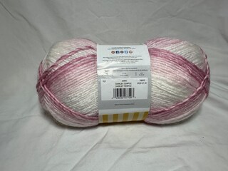 Gomitolo Lion Brand Ice Cream Cotton Blend – Colore Strawberry, Misto Cotone E Acrilico, 206m