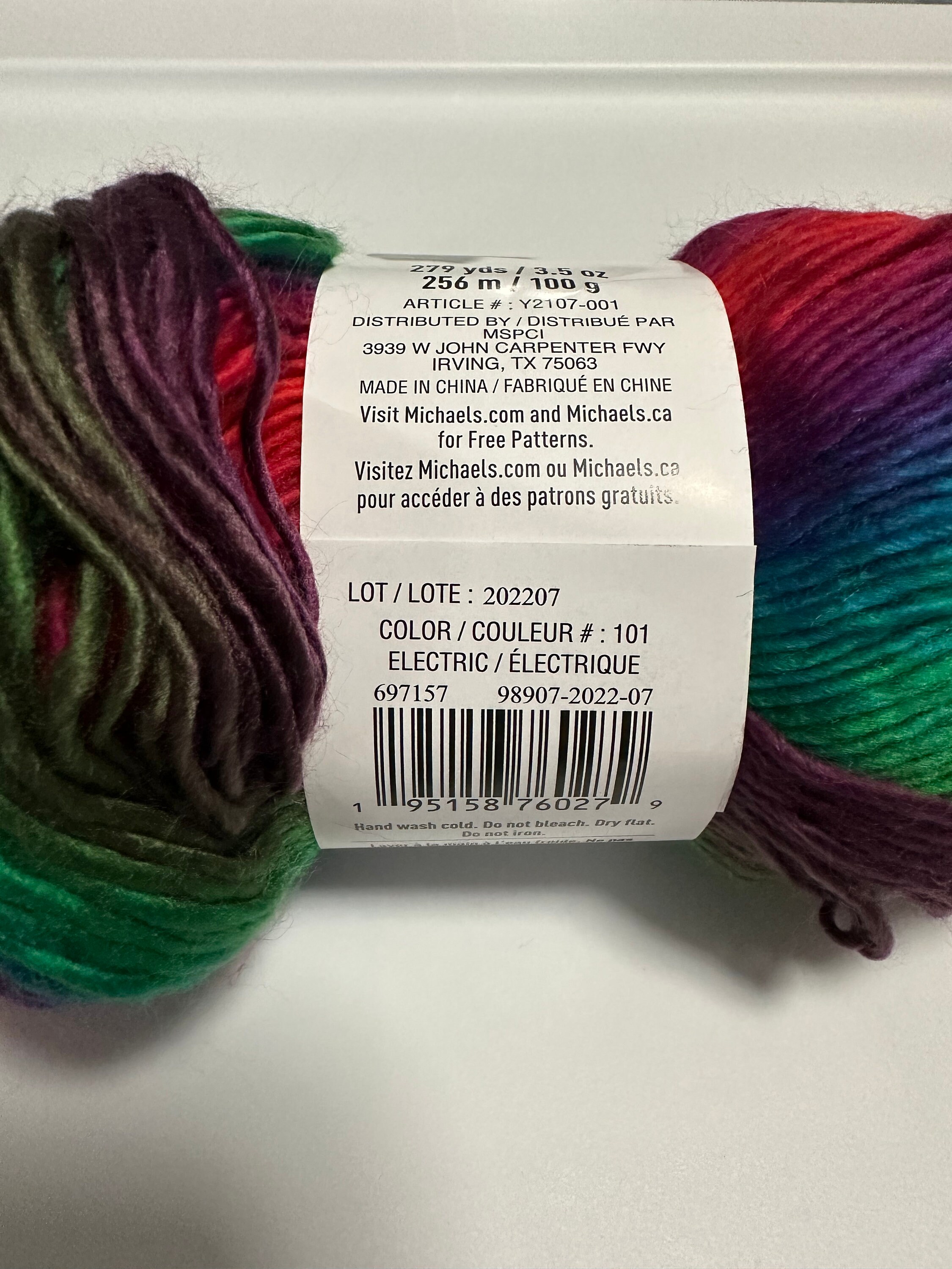 Facets yarn by loops and threads 2 destash etsy