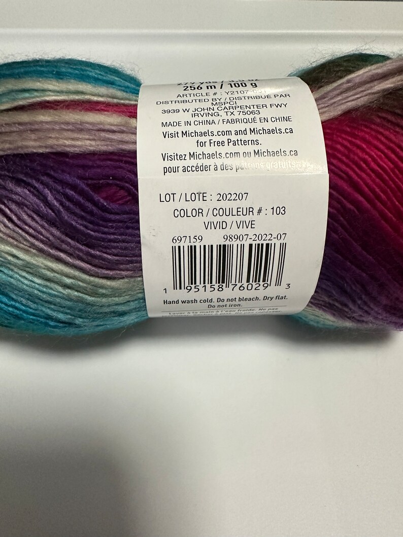 Destash Facets Yarn by Loops and Threads 2 Etsy