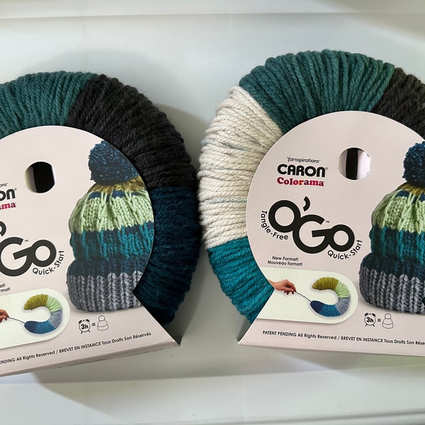 Caron O’Go Colorama - Blue Mustang - Destash