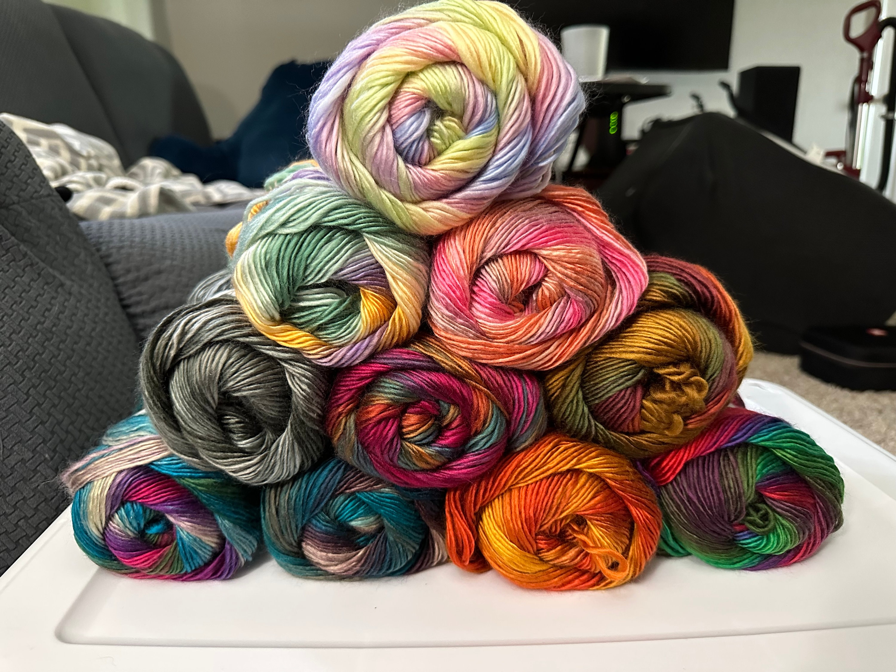Destash facets yarn by loops and threads 2 etsy