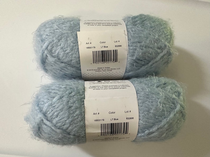 Buttercream Luxe Craft Angel Hair Yarn Etsy