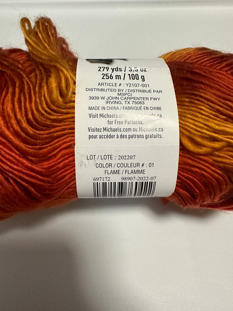 Facets yarn by loops and threads 2 destash etsy