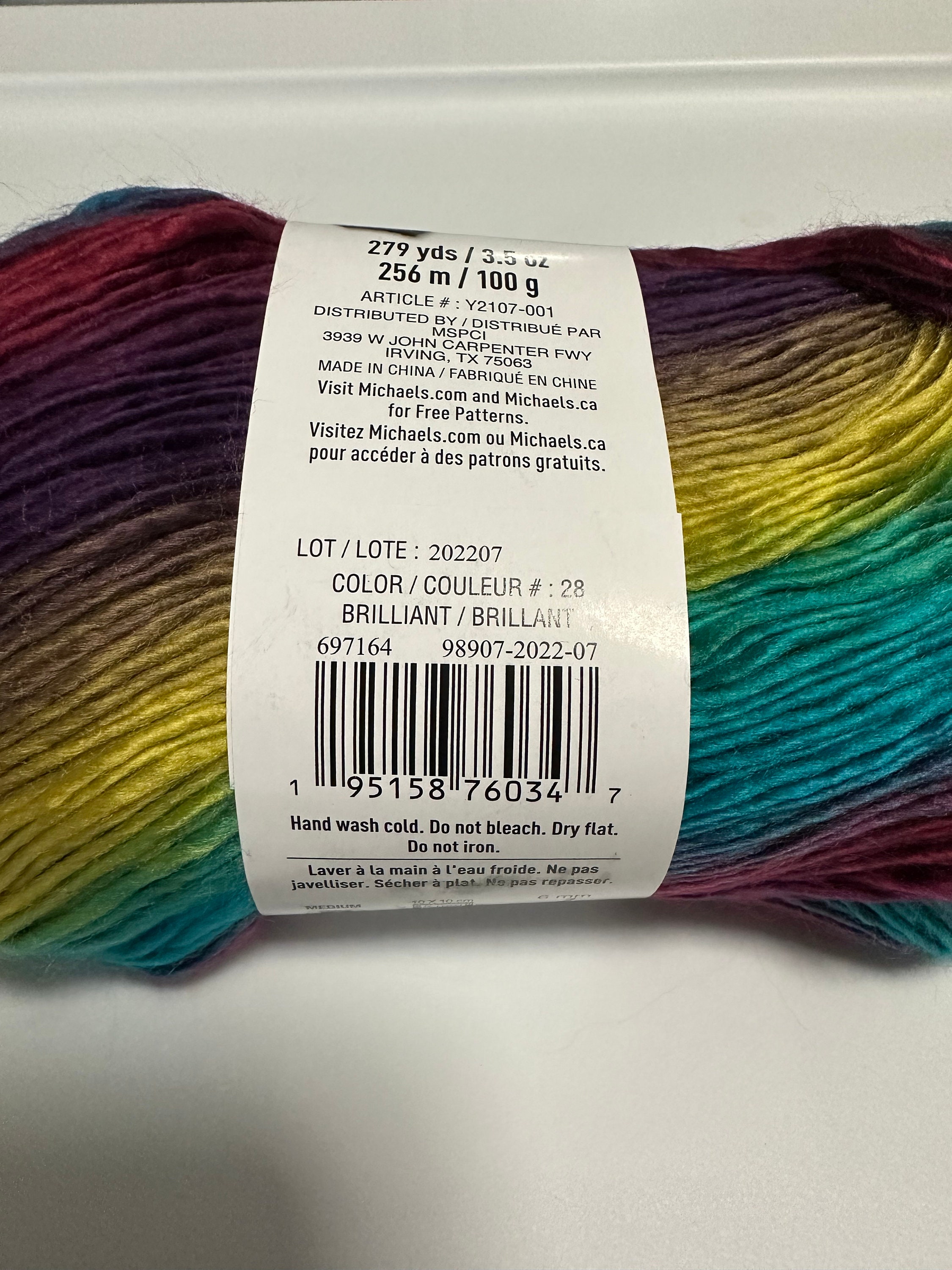 Destash facets yarn by loops and threads etsy