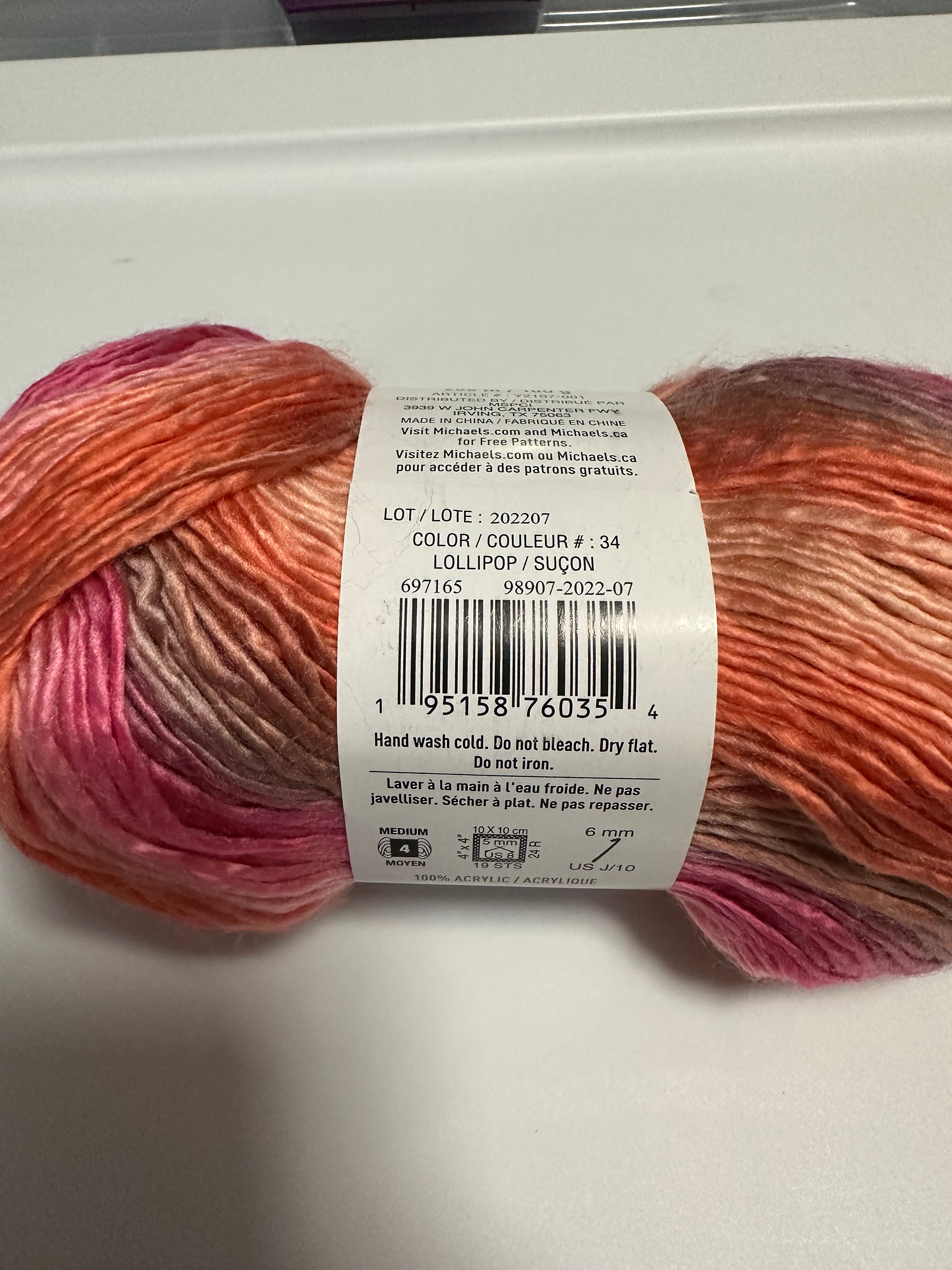 Destash facets yarn by loops and threads 2 etsy