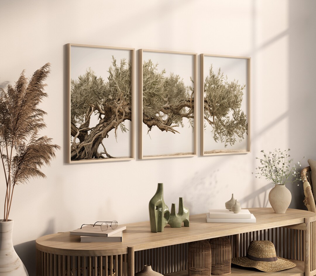 Olive Tree Print, Gallery Wall Art, Botanical Kitchen Print, Vintage ...
