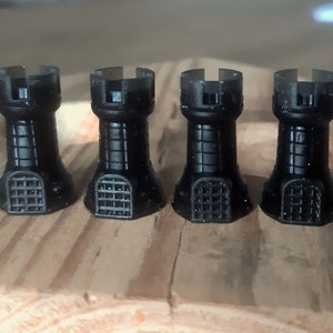 Tower token, game board token