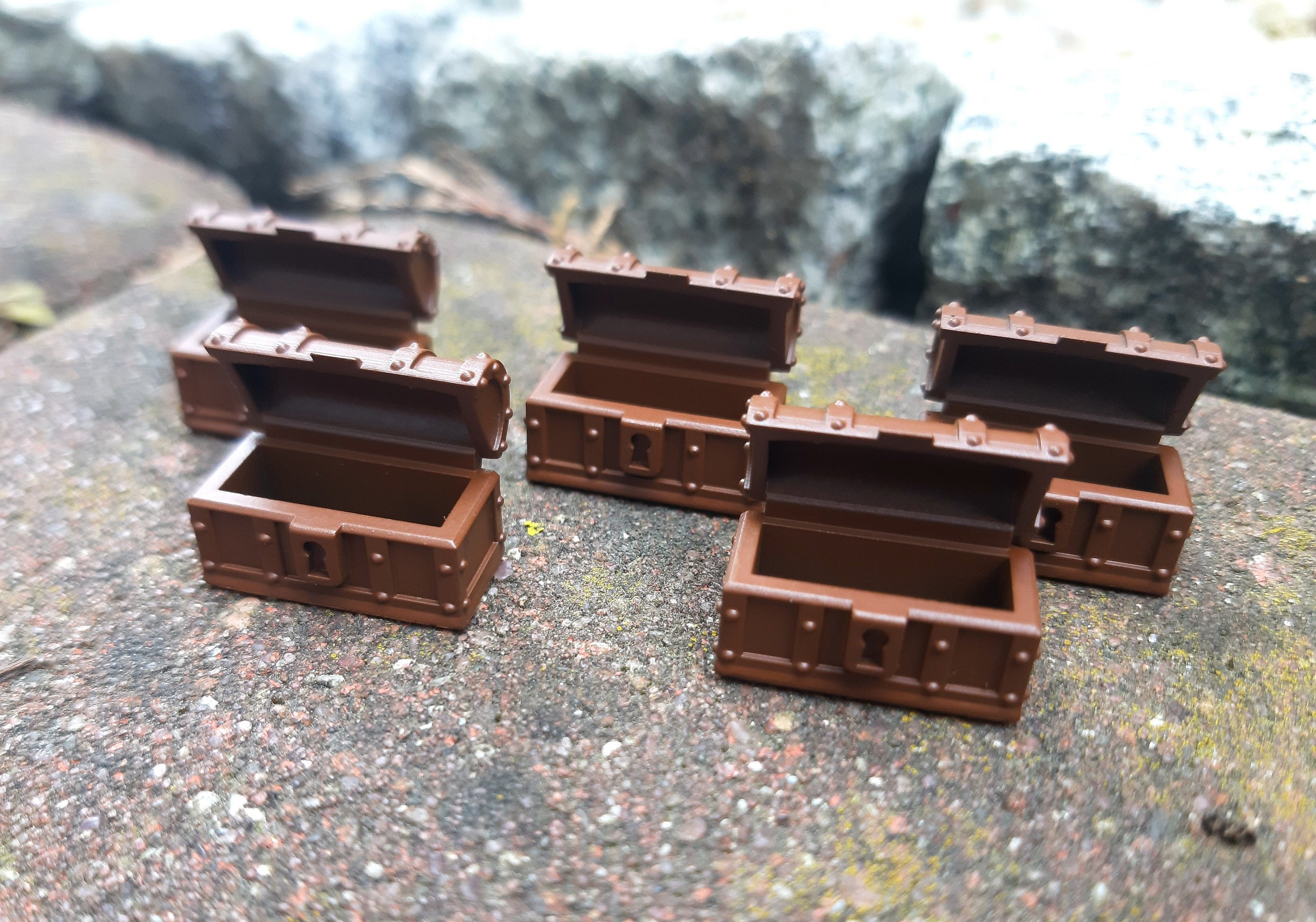 Chest Token, Board Game Treasure, Set of 10 Chests - Etsy