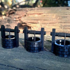 Water Well Game Token, Set of 5 wells