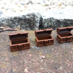 Chest token, treasure token, game board token