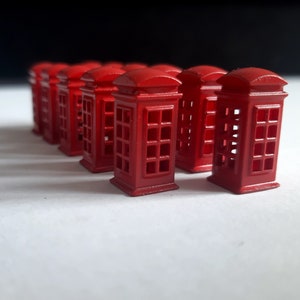 Cabina telefonica inglese, gettone telefonico