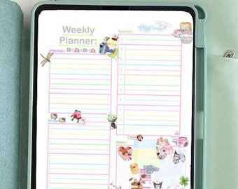 Cute Printable Digital Monthly Budget Planner - Etsy