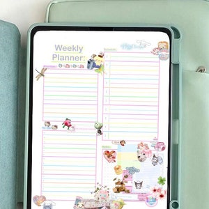 Cute Printable Digital Planner