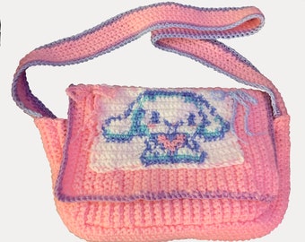 Crochet messenger bag pattern