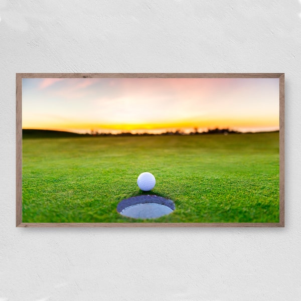 Samsung Frame TV Art, Golf, Frame TV Art, Samsung Art TV, Digital Download for Samsung Frame, Digital Tv Art