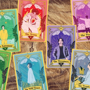 Impresiones inspiradas en el Tarot de BTS Impresiones digitales | Basado en los sencillos solistas de cada miembro | Regalo perfecto para el EJÉRCITO