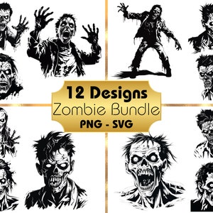 Zombie svg, Halloween zombie svg, Halloween svg bundle, Halloween svg, Halloween png,Spooky svg,Scary svg,Halloween bundle,Halloween clipart