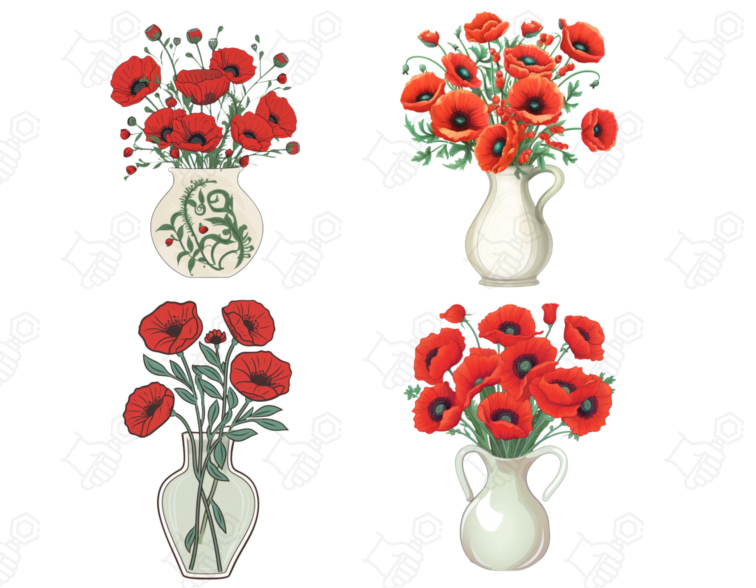 Poppy Svg Poppies Svg Poppy Svg File Poppy Art Poppy Etsy Canada