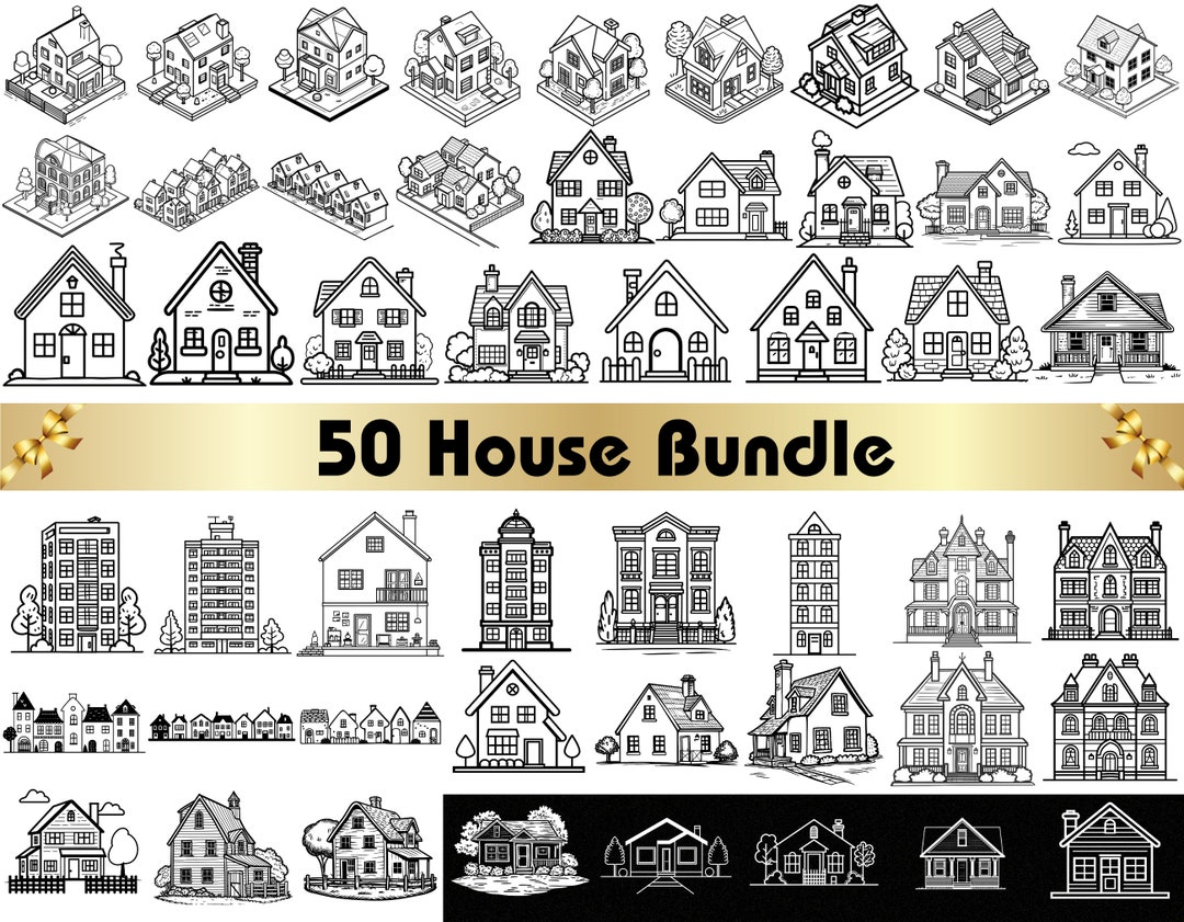 House SVG, House Svg Bundle, House Svg Cricut, House Svg Cutting File
