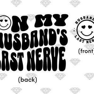 Op mijn man's Last Nerve svg png clipart Digital Download