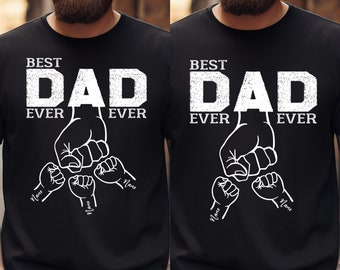 SVG personalizado de "Choque de puños de papá e hijo": Diseño para el Día del Padre (Descarga digital)