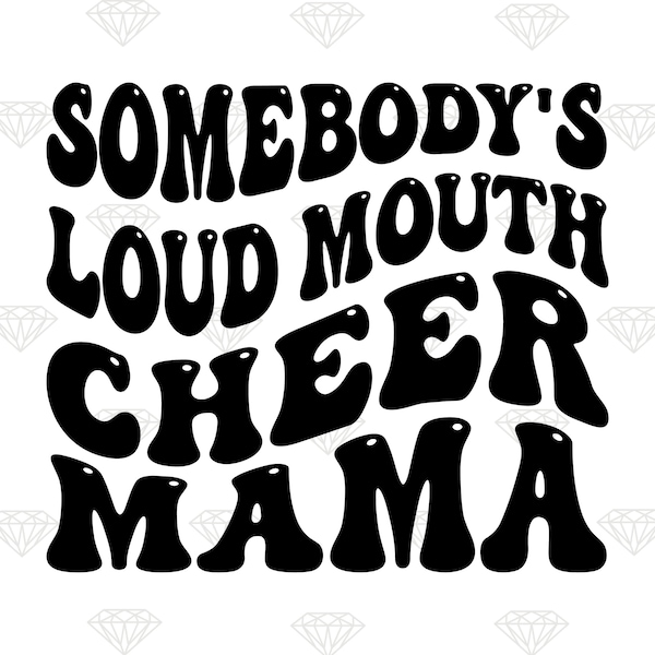 Loud mouth cheer mama png Etsy México