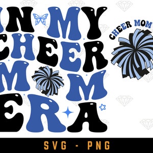 In My Cheer Mom Era Svg, Cheer Mom Svg, Cheer Mom Camicia, Camicia cheerleader, Cheerleader Svg, Scarica file di taglio