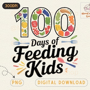 Lunch Lady Png, 100 giorni di alimentazione per bambini, regalo per la Lunch Lady del servizio di ristorazione, personale scolastico Png, ritorno a scuola Png, equipaggio della mensa Png