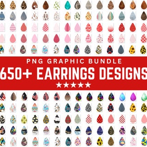 650 Boucles d'oreilles en forme de larme PNG Bundle, Boucles d'oreilles colorées, Boucles d'oreilles en tissu, Boucles d'oreilles Western, Boucles d'oreilles Red Heart, Boucles d'oreilles Love, Boucles d'oreilles de Pâques