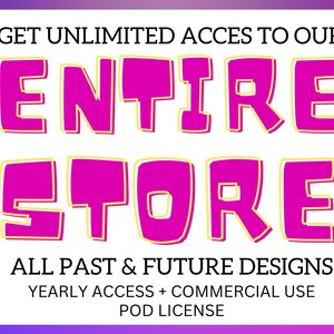 Entire Store Bundle: 30000+ Cricut Designs, POD License (Yearly Access)