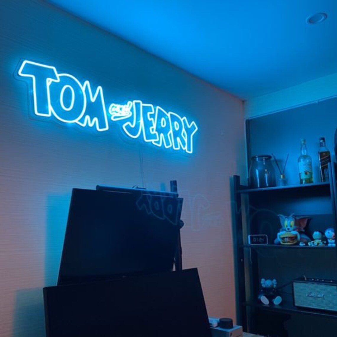 Animated Chracter Neon Sign Neon Light Gift Custom Neon Etsy