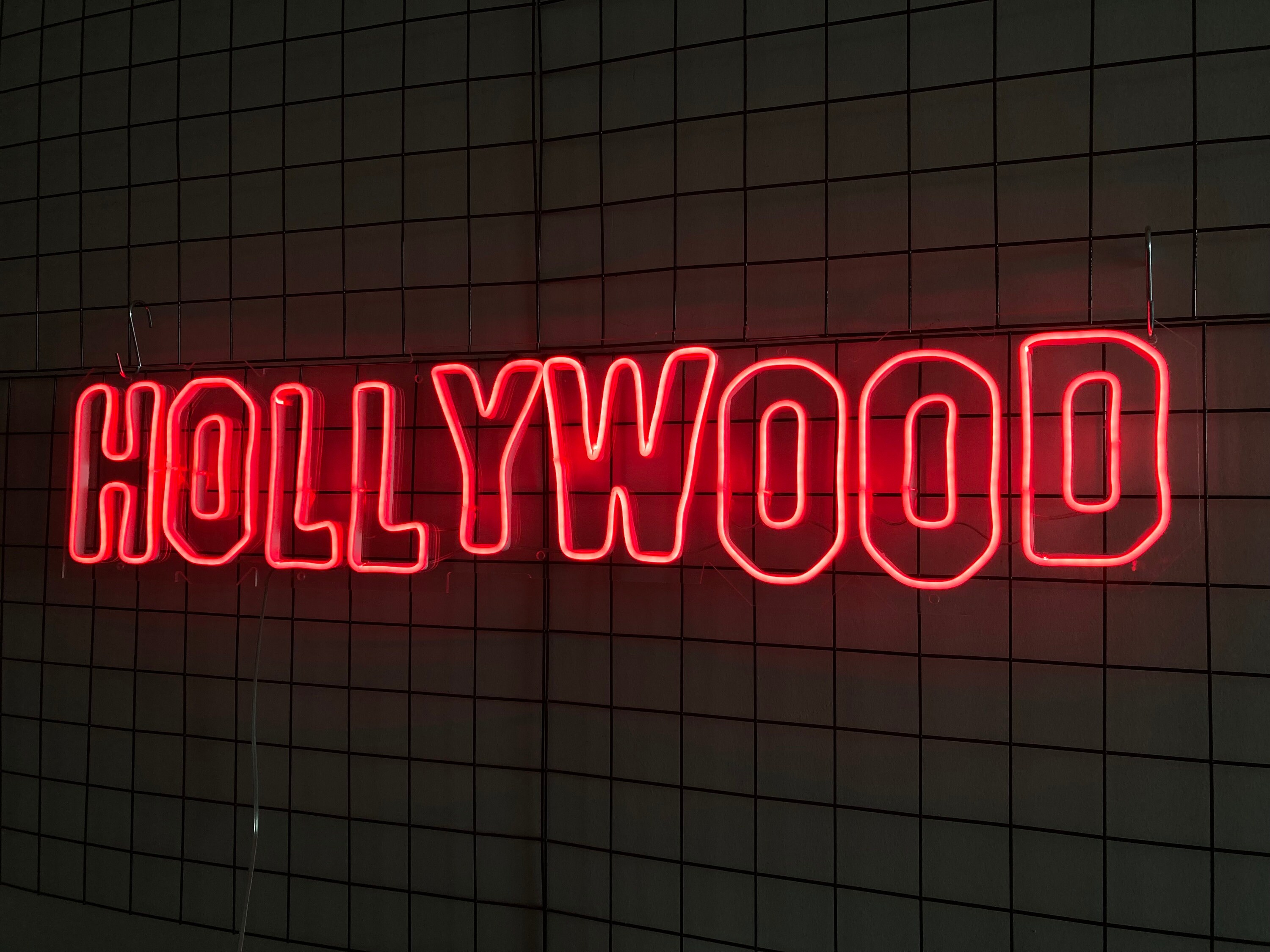 Hollywood Neon Sign Neon Light Gift Custom Neon Sign Etsy