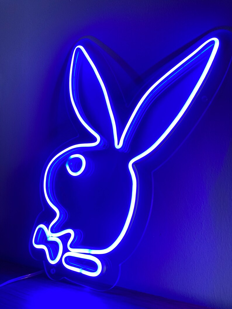 Playboy Neon Sign Neon Light Gif Custom Neon Signs - Etsy
